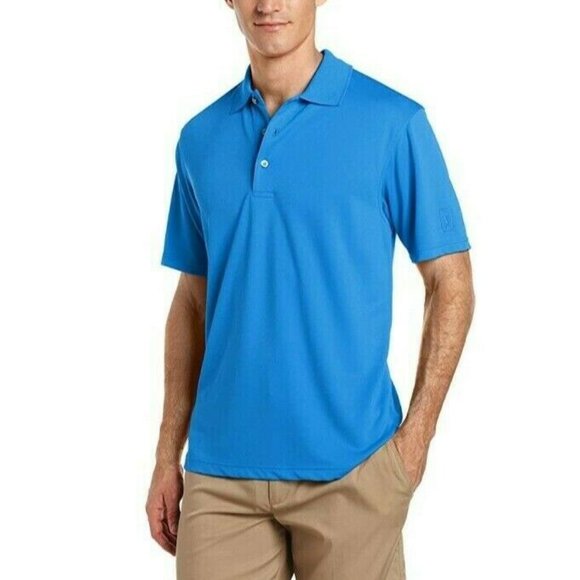 PGA Tour Other - PGA Tour Golf Airflux Men's Blue Polo Shirt Size L